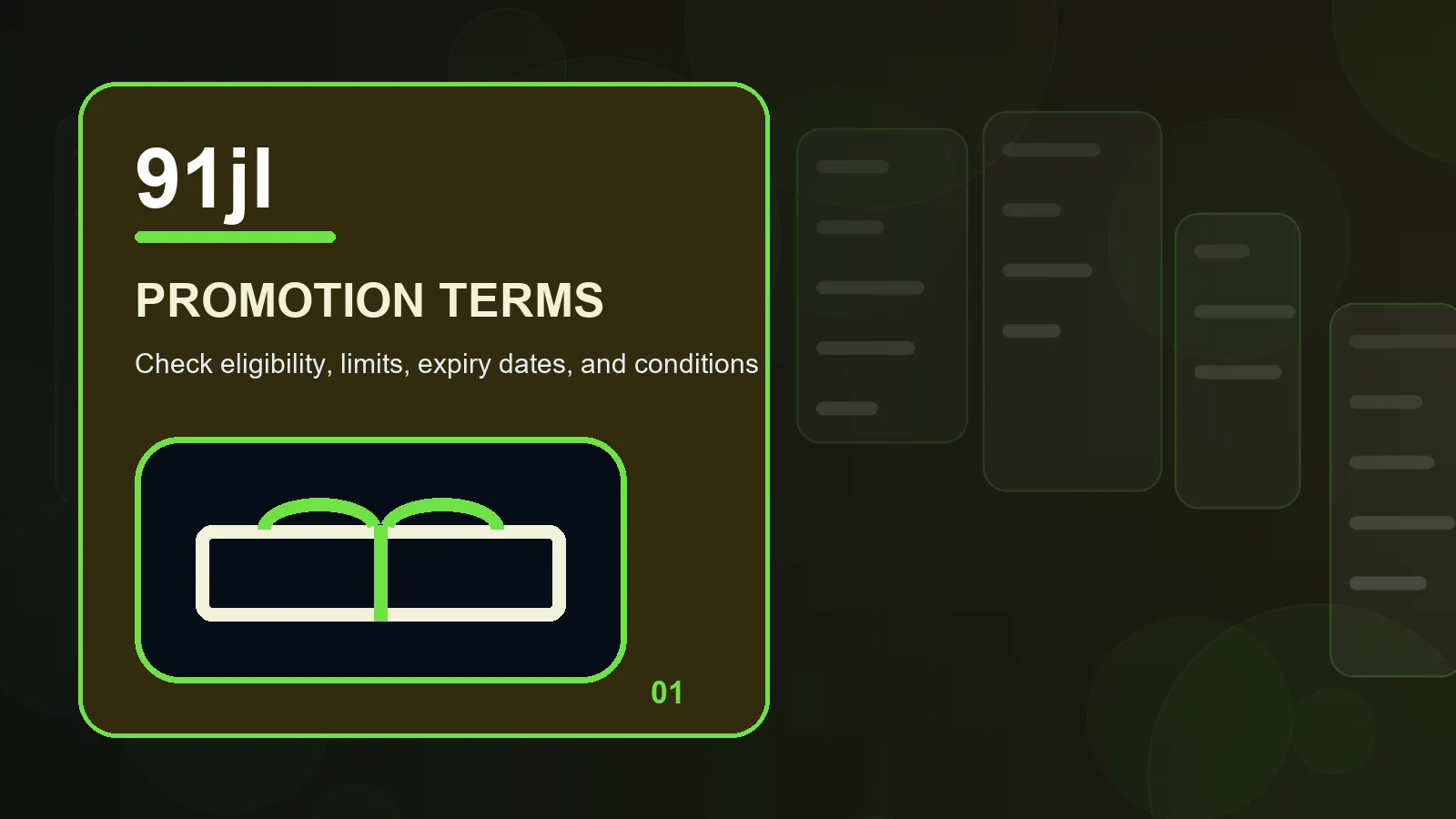 91jl promotions full-width visual guide 1