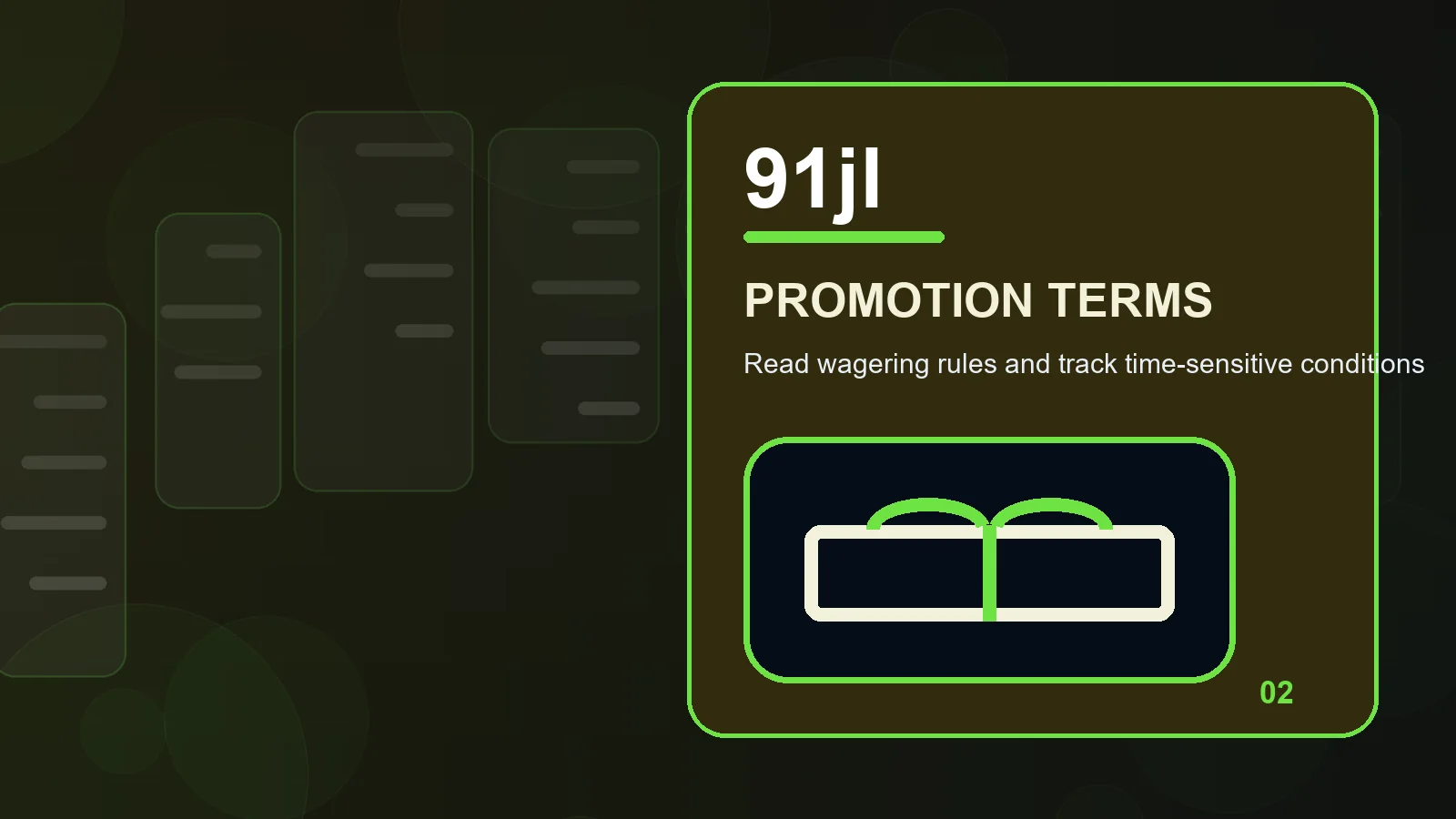 91jl promotions full-width visual guide 2